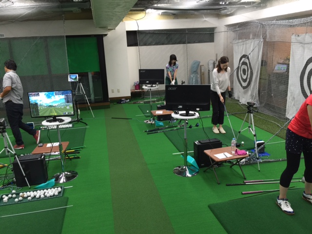 横浜ゴルフスクール中島今週のレッスンは基本練習