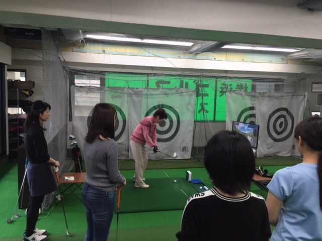 横浜ゴルフスクール中島アプローチ大会３月２１日　初日